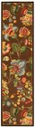 Chelsea Collection Runner Rug - 2 6  X 6   Brown  Hand-hooked French Country    