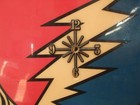 Rare Vintage Grateful Dead Steel Your Face - 28  Tall Store Display Wall Clock