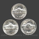 1965 1966 1967 Jefferson Nickels - Sms Trio