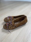 Vintage 1980s Minnetonka Moccasins Suede Size 7