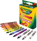 24 Ct Crayon Set - Kids  Must-have Non-toxic Art Supplies For Back-to-school