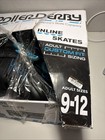 Roller Derby Custom Fit Adult Inline Skates Blue black  Size 9-12