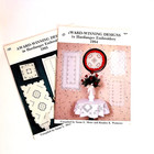 Vintage Hardanger Embroidery Award Winning Designs Mix Lot Of 2 Books Softcover