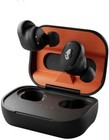 Skullcandy Grind Fuel True Wireless Earbuds-black orange  certified Refurbished 