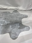 Real Cowhid Small Rug Brown- Approx 30 X 21in