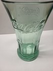 Vintage 6 5    Coca Cola Green Flared Thick Glass Tumbler 16oz Libbey Coke Float
