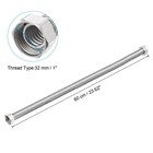 2 Pcs 1  X 24  Flexible Stainless Steel Corrugated Water Heater Hose