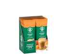 Starbucks   Caramel Latte Premium Coffee Blend  Instant Coffee  1 Box  10 Packets