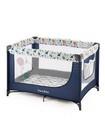 New Babe Portable Crib Baby Playpen With Mattress And Carry Bag  Blue