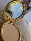 Vintage Full Estee Lauder Mirror Compact Lucidity Transparent Powder Gold Rare