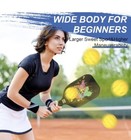 New Usapa Approved Dikoro Fiberglass Pickleball Paddles Set 2 Paddles   4 Balls