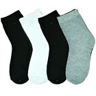 6-12 Pairs Kids Baby Plain Crew Mid Calf Socks Toddler Boy Girl Casual Size 2-8