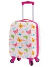 Travelers Club5piece Kid s Hard-side Travel Carry-on Luggage Set Butterfly Print