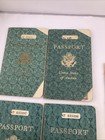 Vintage Us Passport Books 1946 X 2 1957x2  1945 Costa Rica 
