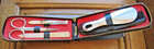 Vintage Mens Travel Grooming   Manicure Kit  Case Austria