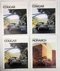 Lot Of 1978 Mercury Cougar   Monarch Promotional Sales Booklet   Brochures