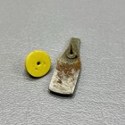 Vintage Miller High Life Beer Bottle Lapel Pin Gold Tone Enamel Brewery Advertis
