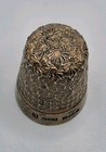 Vintage Sterling Silver James Swann Thimble 6 8g