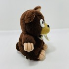 Vintage Amuse Tsuretete My Pet Bear Plush Toy 8    Japanese Japan Kawaii Tag Bell