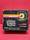 Vintage Original Winchester  45  black Talon  Deep Penetrator Dp Empty Ammo Box 