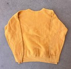 Vintage Jets Sweater Size 24 X 25 5 Yellow 60s Sweat Sweatshirt Ny New York