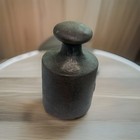 Antique Cast Iron 1 Kg  1 Kilo Gram Scale Balance Weight Merchant Unique