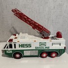 Hess 1996 Emergency Ladder Fire Truck Toy With Lights And Sounds 