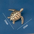 Brass Turtle Figurine Small Animal Statue Table Office Home Decoration Toy Gifts