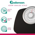 Adamson A25w Scales For Body Weight - Up To 400 Lb - 5 3  Dial On 12 4  X 10    