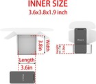 Lmuze 4x4x2 Inches Small Shipping Boxes Set Of 100 - 4 x4 x2  100-pack  Black