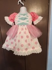 Disney Pink Bo Peep Cotton Knee ankle Length Dress Sz 6m-4t