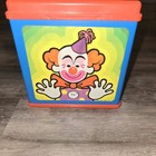 Vintage 1978 Mattel Jack In The Box Music Crank Clown All Tin Toy   Works 