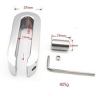 405g 304 Stainless Steel Enhancer Ring Heavy Duty Men Ball Stretcher Weight