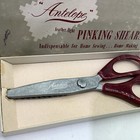 Antelope Sewing Pinking Shears Feather-light Scissors Marbled Handle W Box Usa