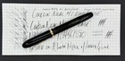 Conklin 7m Nozac Word Gauge  14k Fine Read Description - Professionally Serviced