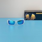 Oakley Gascan Oo9014 Matte Clear Frame Ice Blue Lens Sunglasses New W  Box