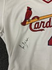 1991 Jose Deleon St  Louis Cardinals Game Used Home Knit Baseball Jersey  48