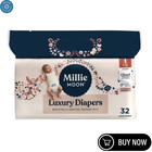 New Millie Moon Luxury Diapers  Size 1  32 Count