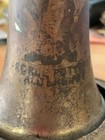Antique George Potter Aldershot Bugle Brass Uk Military Horn All Original