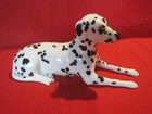 Vintage Dalmatian Dog Figurine  Marked By Artist On Bottom
