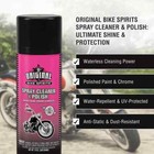 2 Pack Original Bike Spirits Spray Cleaner Polish Protector 14oz Aerosol Can   