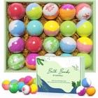 Bath Bombs Gift Set     20 Organic Bath Bombs With Essential Oil--new
