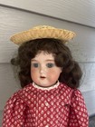 Antique  Armand Marseille Bisque Head Doll With Leather Body