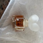 Vtg Origina Oscar De La Renta Parfum Perfume Bottle Art Glass