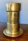 Fast Large Antique Brass Lens For Wet Plate Tintype - With Flange 
