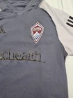 Men s Gray Adidas Colorado Rapids  On-field Training Jersey Size Large Slim