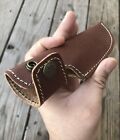 Edc 4 5   fixed Blade Leather Sheath   Scout Knife Holster   Vertical Knife