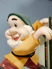 Vintage Dwarf Gnome Rubber Toy Doll Who Is Hanging