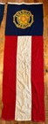 Old 6  X 10  3 Piece Us American Legion Flag Bunting Banner Annin Reliance Nice