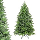 4 Ft Skinny Christmas Tree Small Spaces Artificial Xmas Tree  527 Pe Pvc Tips